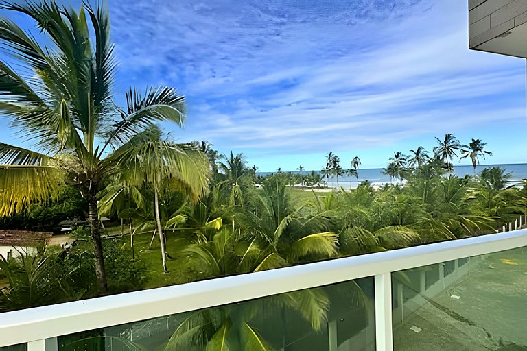 Cobertura Privê 301 - Pé na areia/Vista Mar/300 MB