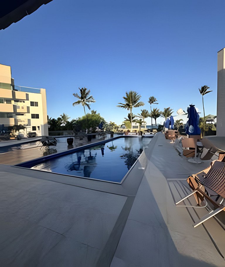 Cobertura Privê 301 - Pé na areia/Vista Mar/300 MB