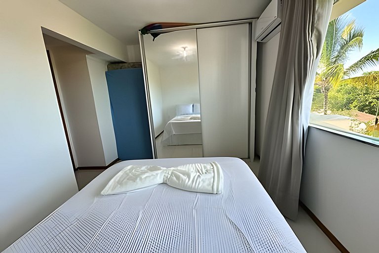 Cobertura Privê 301 - Pé na areia/Vista Mar/300 MB