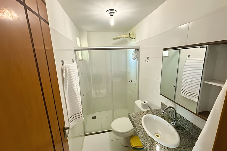 Cobertura Privê 301 - Pé na areia/Vista Mar/300 MB