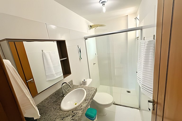 Cobertura Privê 301 - Pé na areia/Vista Mar/300 MB