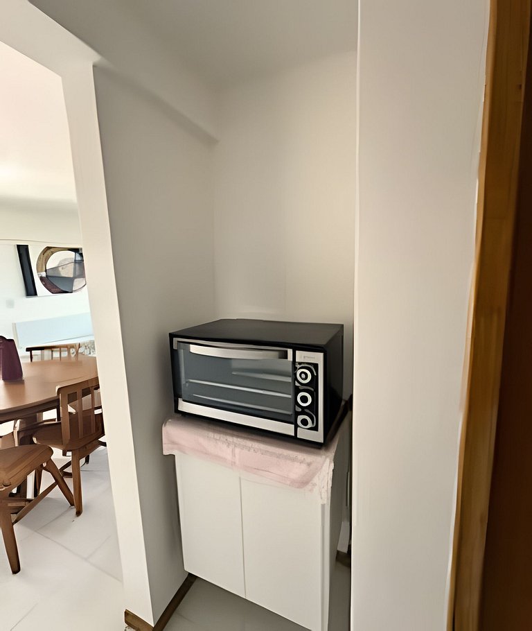 Cobertura Privê 301 - Pé na areia/Vista Mar/300 MB