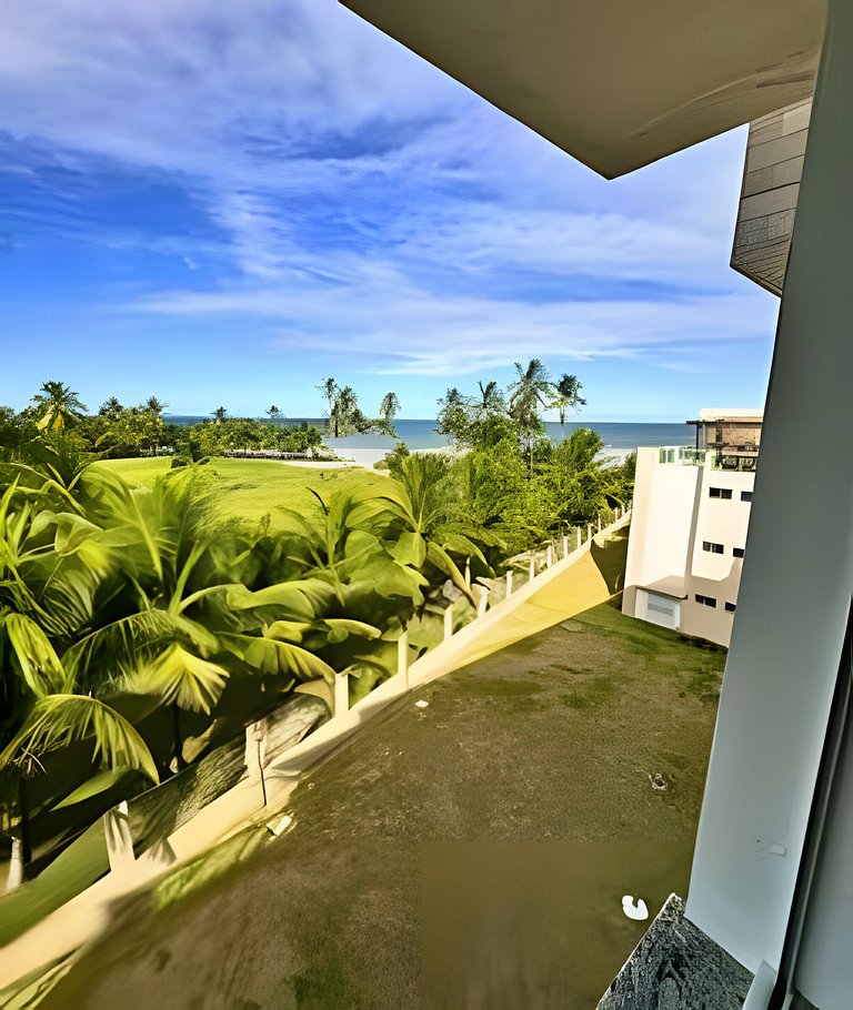 Cobertura Privê 301 - Pé na areia/Vista Mar/300 MB