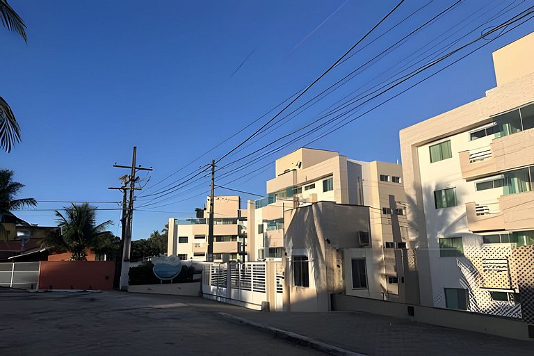 Cobertura Privê 301 - Pé na areia/Vista Mar/300 MB